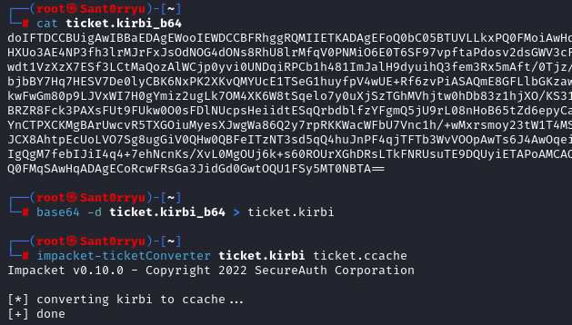 Convert ticket